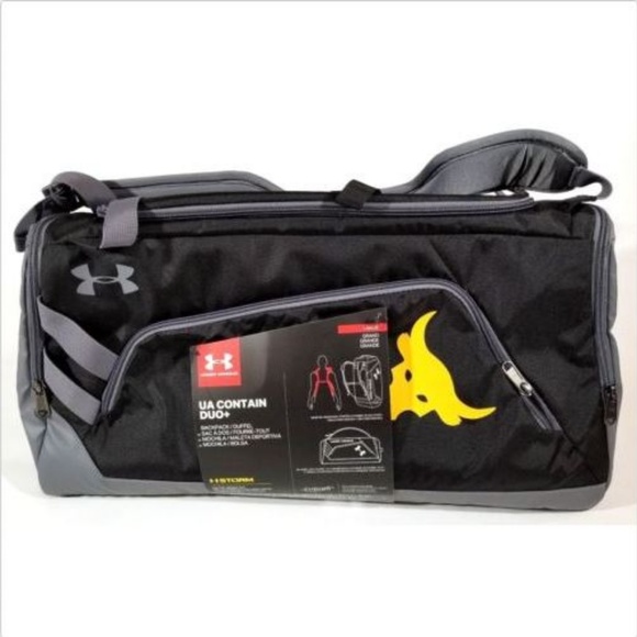 under armour project rock duffle bag